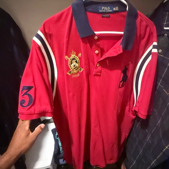 Ralph Lauren Black Casual Button-Down Shirt/ Multiple Ralph Lauren collar shirts - Picture 11 of 16